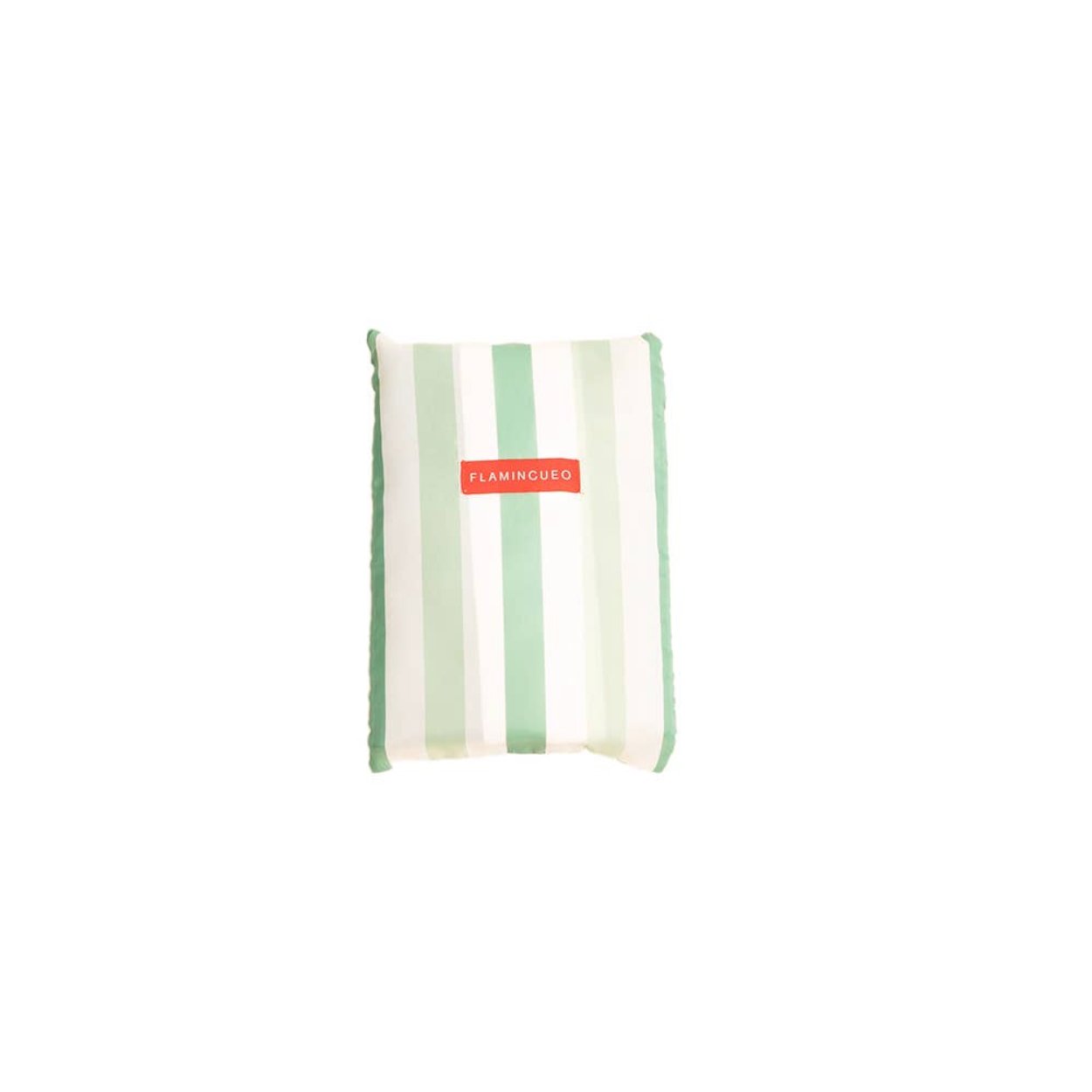 Green striped beach towel Sydney