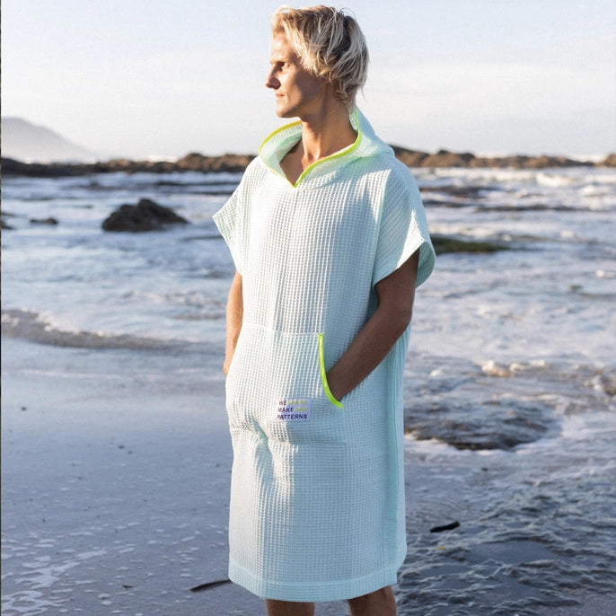 Lichtgewicht en snelle poncho - mint